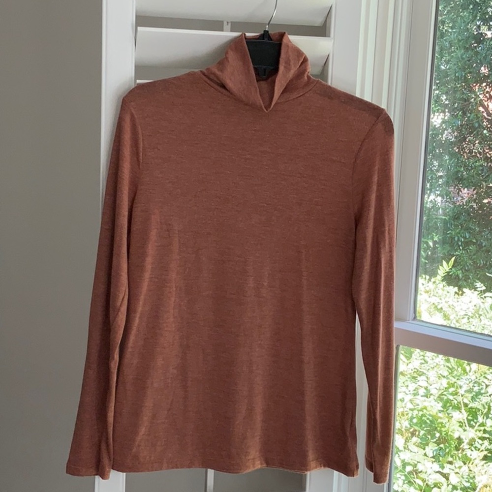 Clay colored Turtleneck